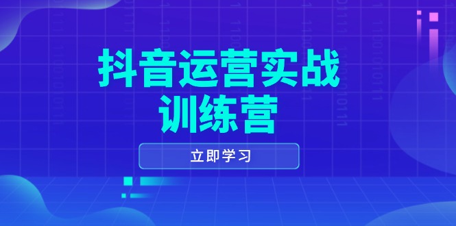 抖音运营实战训练营,0