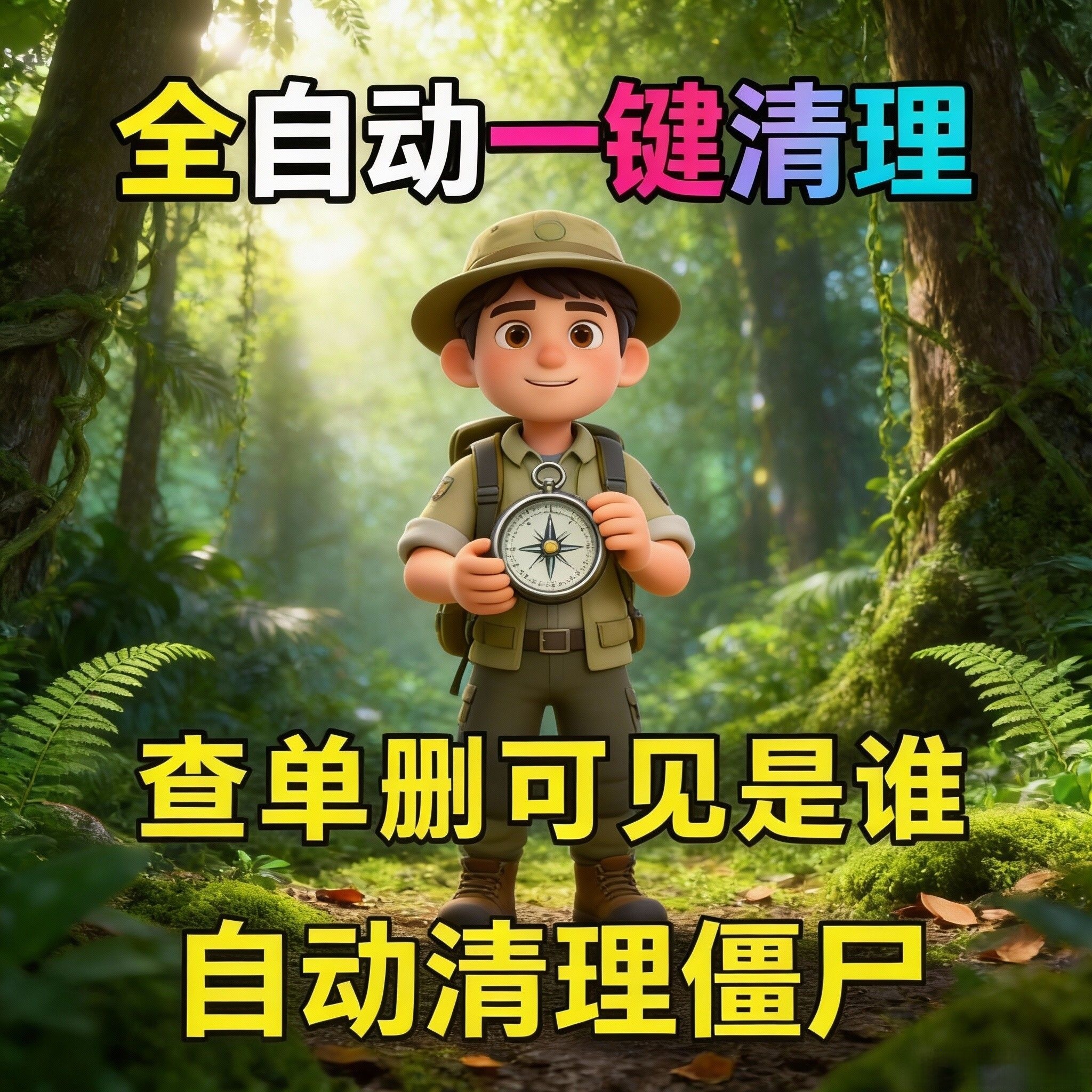 查被删好友一键清理 好友查单删 测单删 查拉黑 免打扰测僵尸粉 查屏蔽检测一键清理好友查单删免