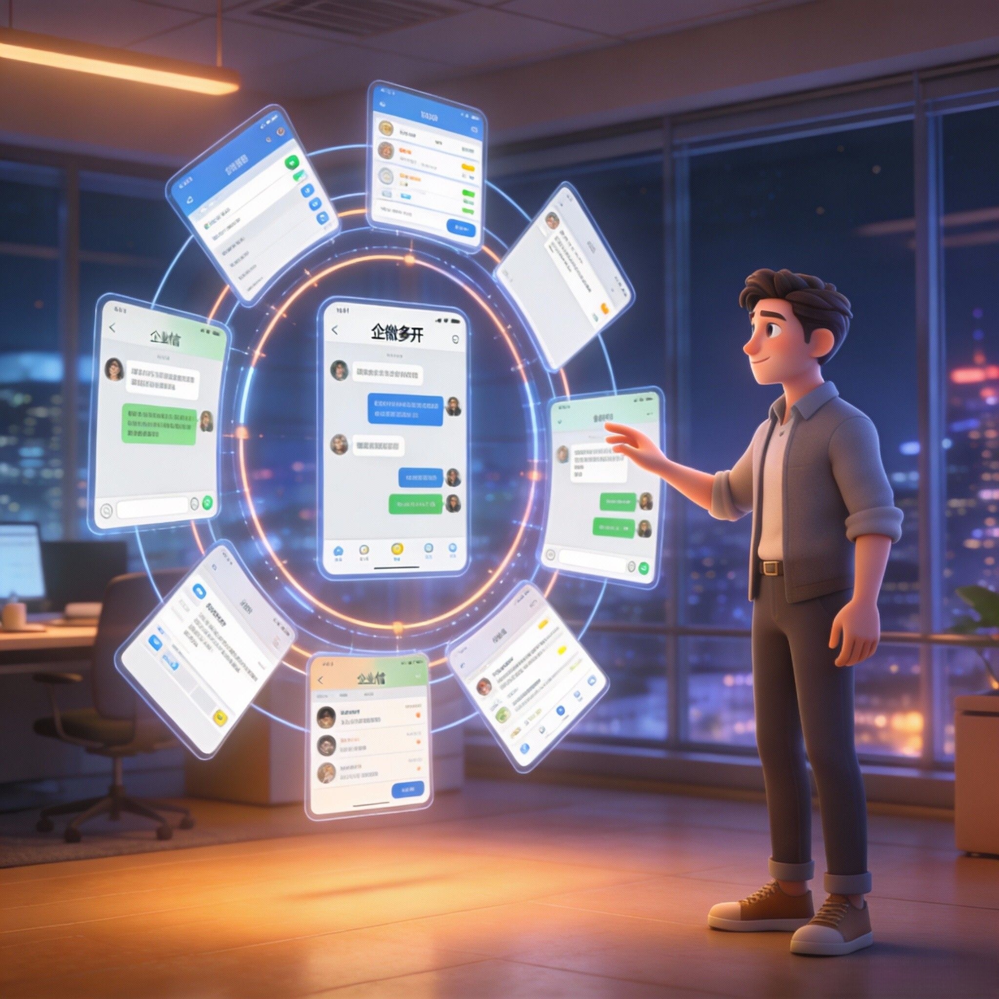 普通企v多开 普v多开 企微  企wx 普通wx  防撤回wx多开分身 永久可用 无限制想开几个就开几个