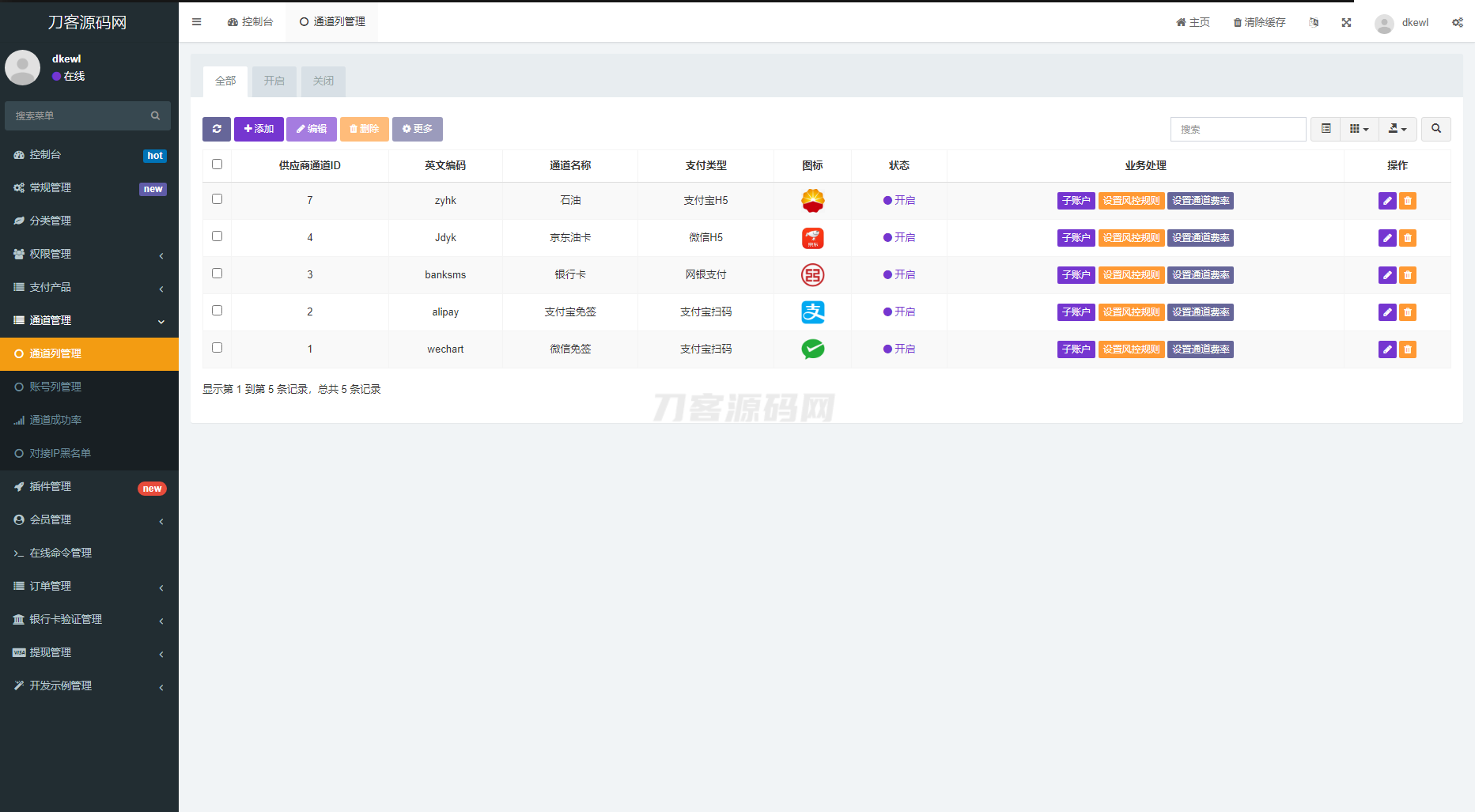 聚合支付系统/官方个人免签系统/三方支付系统稳定安全高并发 附教程