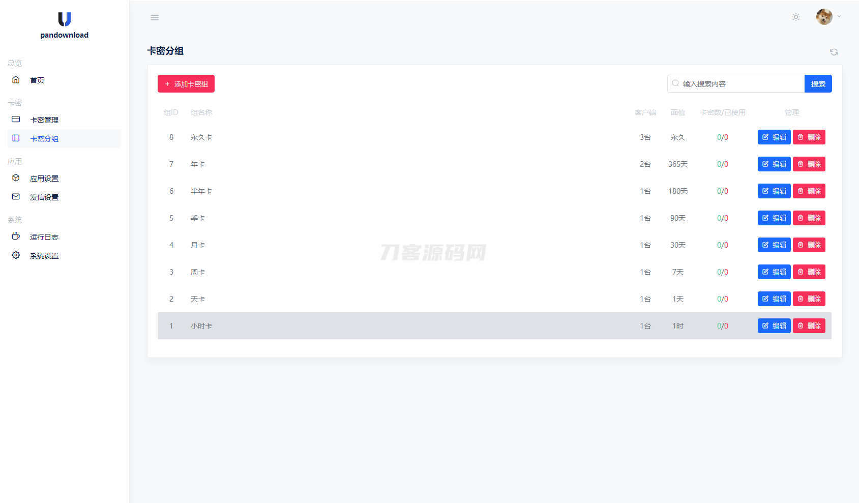 某宝同款度盘不限速后台系统源码