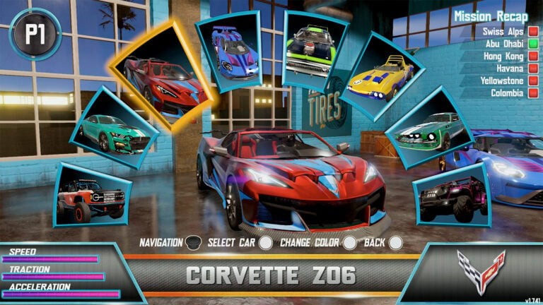 《速度与激情 街机版 Fast &amp; Furious Arcade》switch美版中文+1.908补丁