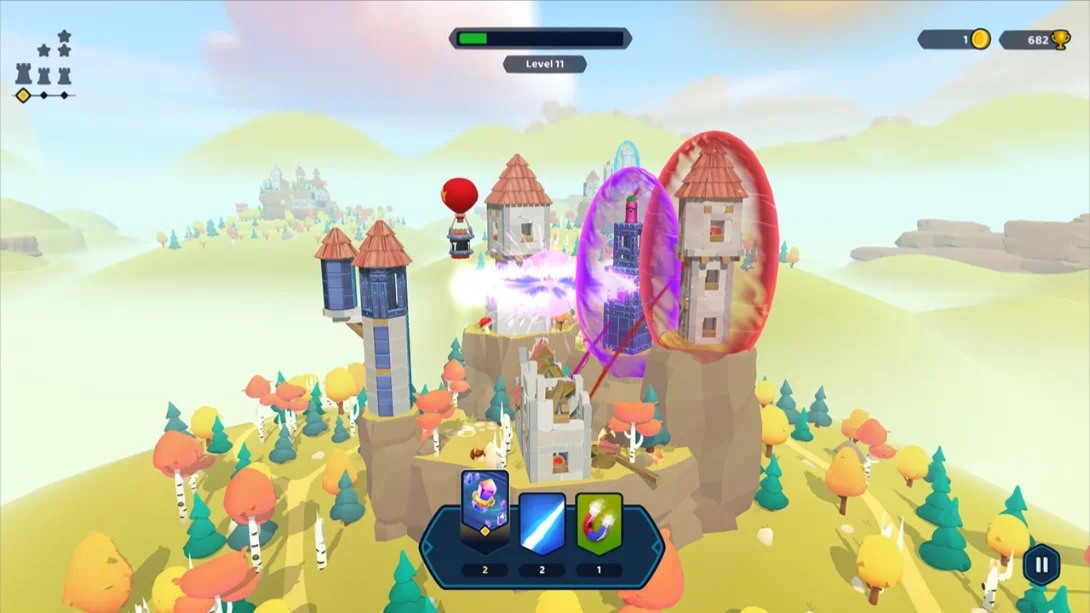 【美版】城堡粉碎 .Castle Crumble 中文