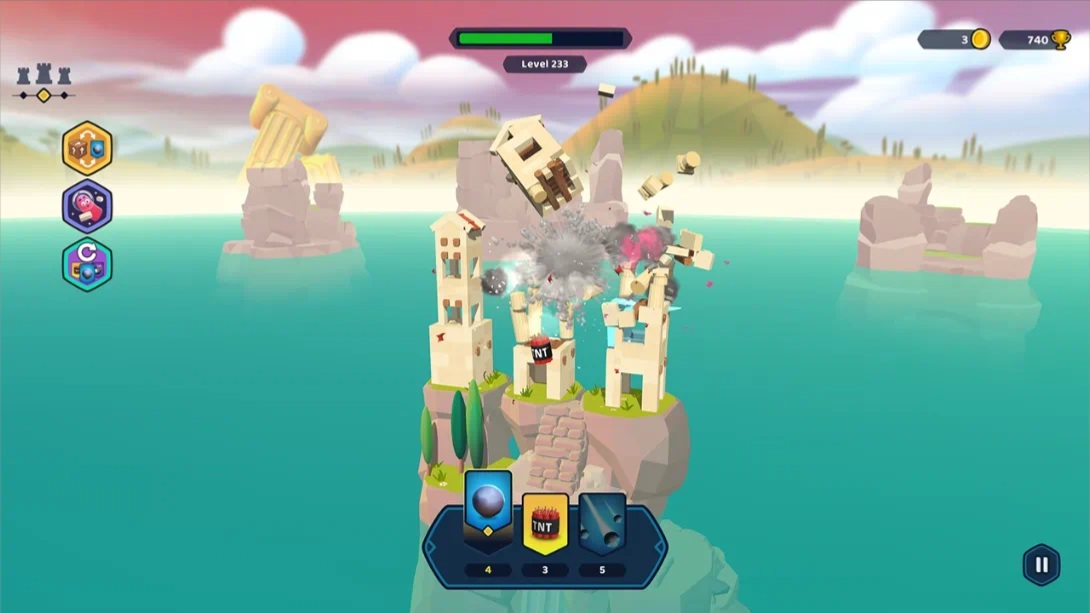 【美版】城堡粉碎 .Castle Crumble 中文