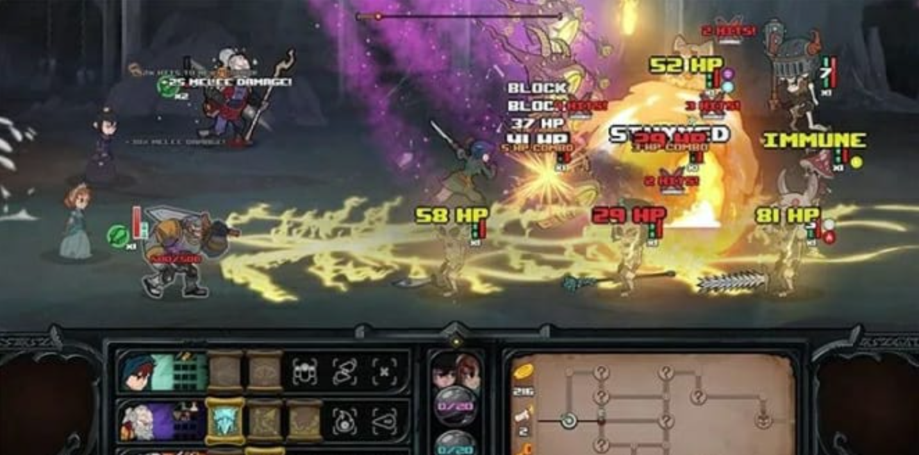 《过气英雄 Has-Been Heroes》Switch英日文版NSZ下载 – 含1.1.1补丁