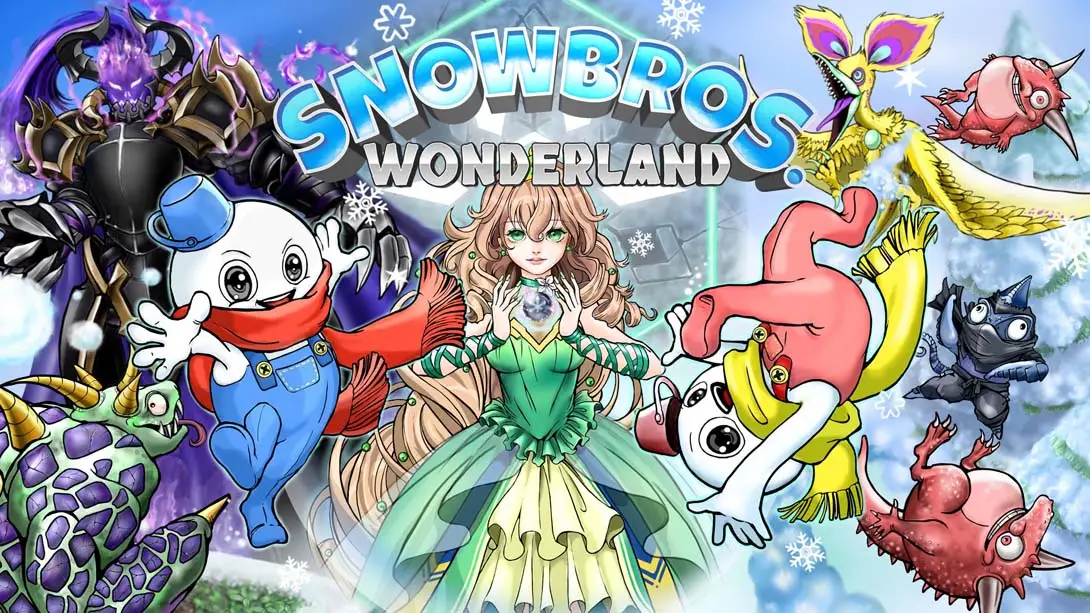 【美版】雪人兄弟 仙境 .Snow Bros. Wonderland 中文
