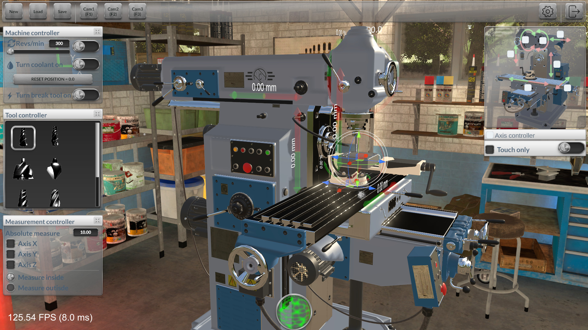 《铣削机模拟器/Milling machine simulator》PC中文版下载-含Build.20665741