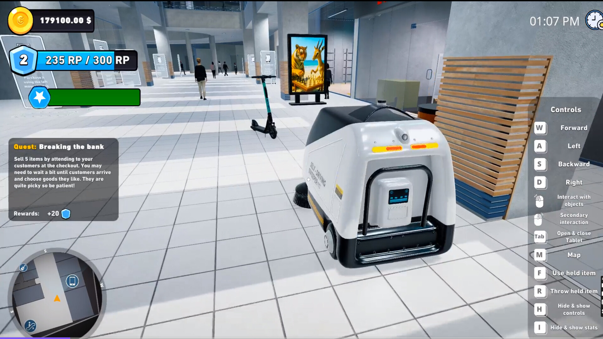 《购物中心经理模拟器/MALL MANAGER SIMULATOR》PC中文版下载-含Build.19279887