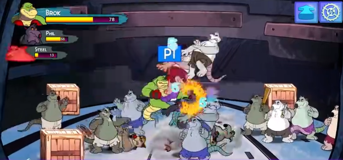 《鳄鱼侦探布罗格 乱斗酒吧 BROK The Brawl Bar》Switch美版中文NSZ下载 – 含1.0.1补丁