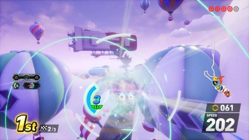 《索尼克赛车：交叉世界 Sonic Racing CrossWorlds》switch美版中文+1.20补丁+5DLC