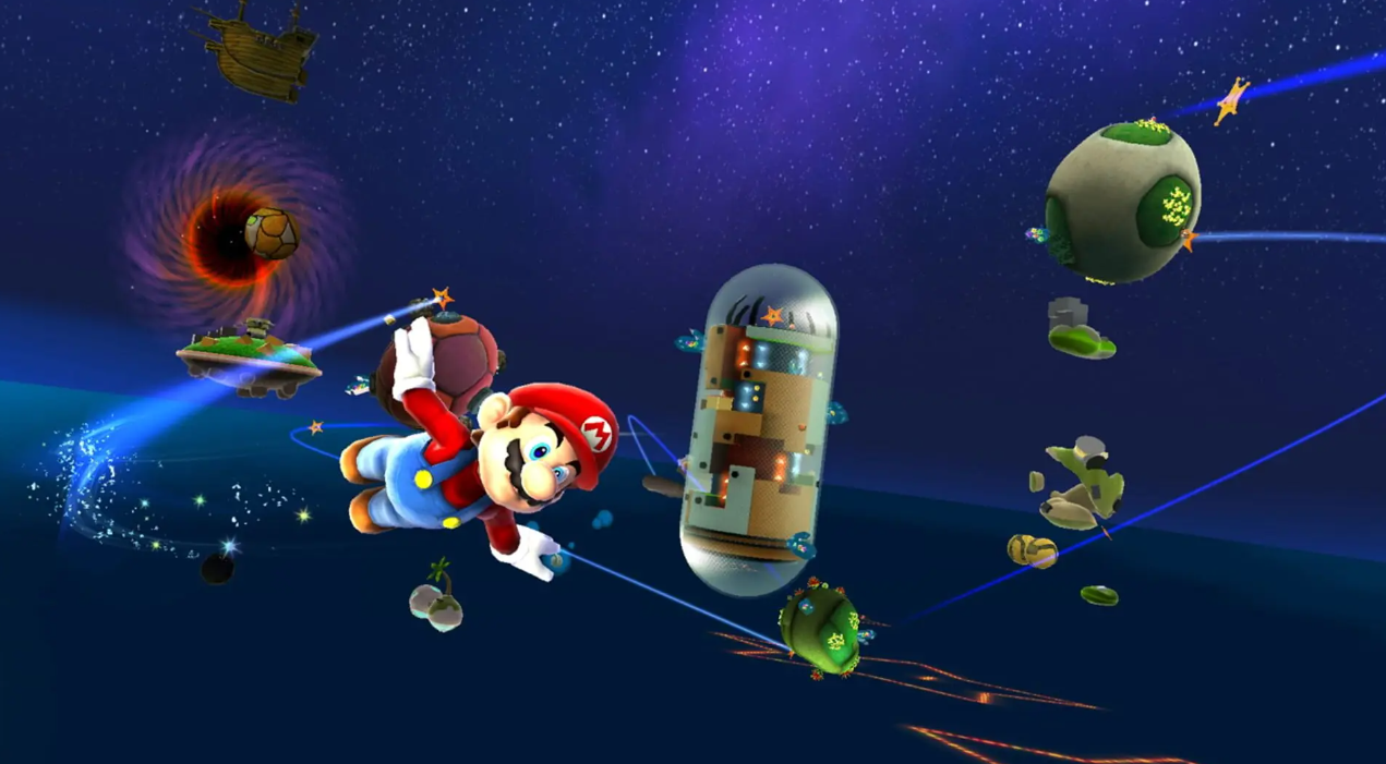 《超级马力欧银河 1+2 Super Mario Galaxy 1+2》Switch美版中文NSZ下载 – 含1.3.0补丁