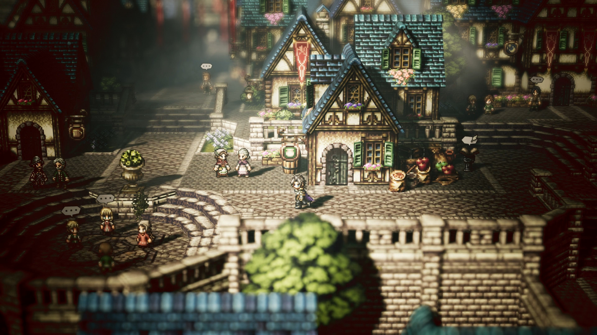 《八方旅人/歧路旅人 .OCTOPATH TRAVELER》Switch美版中文NSP下载 – 含1.0.5补丁