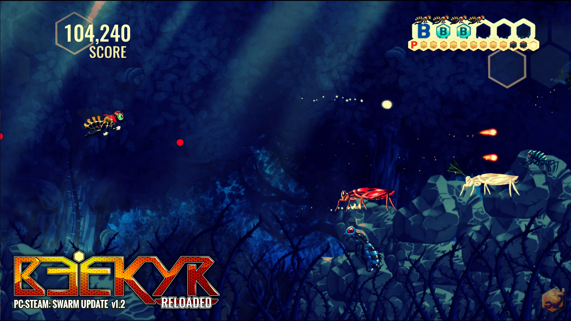 《蜜蜂：重装上阵 Beekyr Reloaded》Switch英文版NSP下载 – 含1.0.0补丁