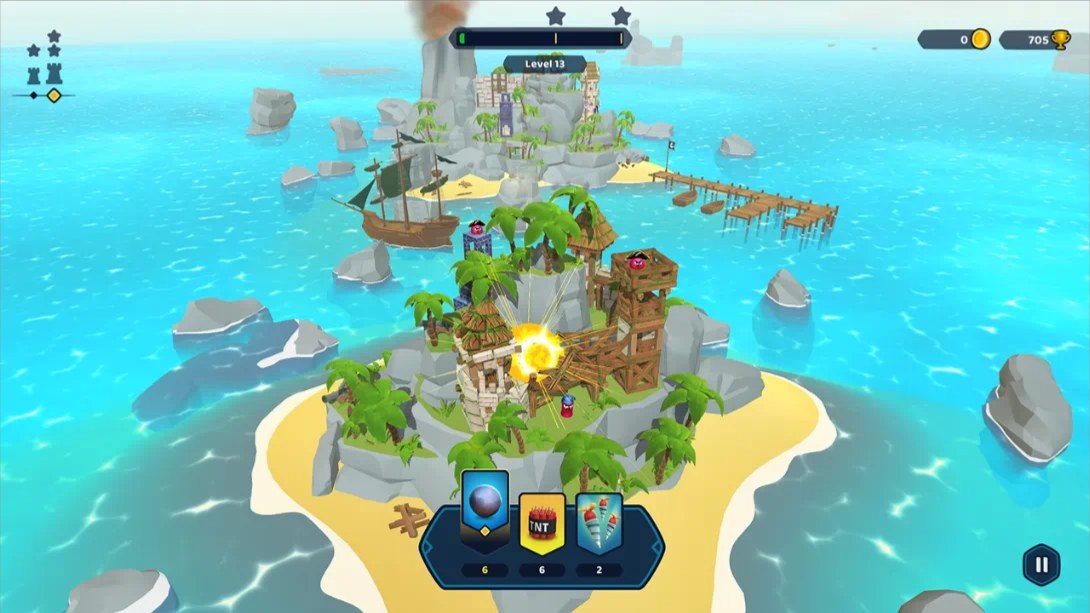 【美版】城堡粉碎 .Castle Crumble 中文