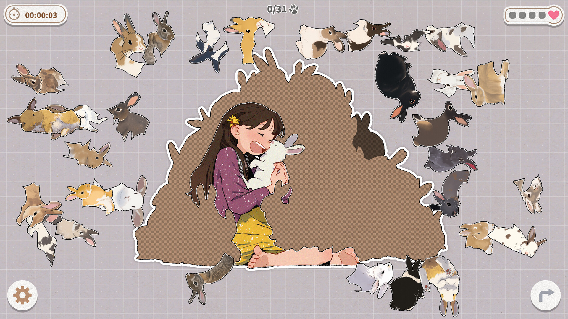 《挤在一起的兔兔/Bunnies Huddled Together》PC中文版下载-含Build.15513564