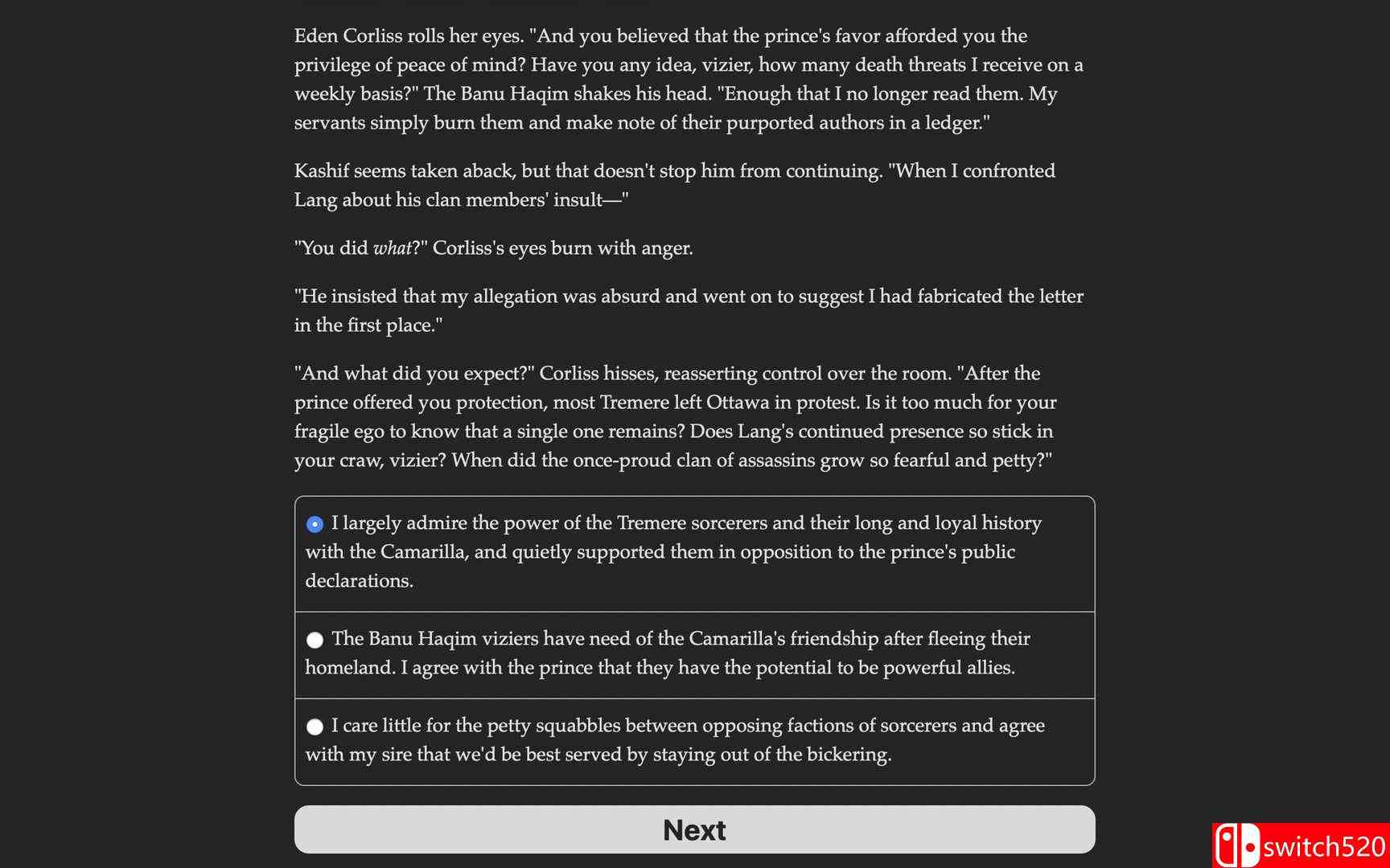 《吸血鬼：避世血族 刀锋议会（Vampire: The Masquerade Parliament Knives）》[英文]