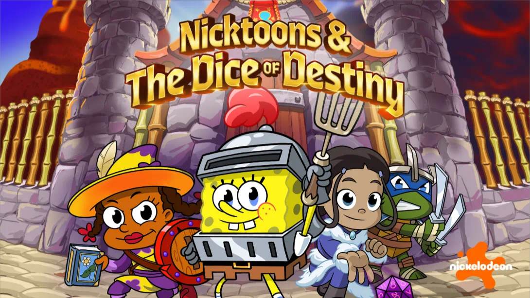 【美版】尼克通与命运之骰 .Nicktoons & The Dice of Destiny 英语