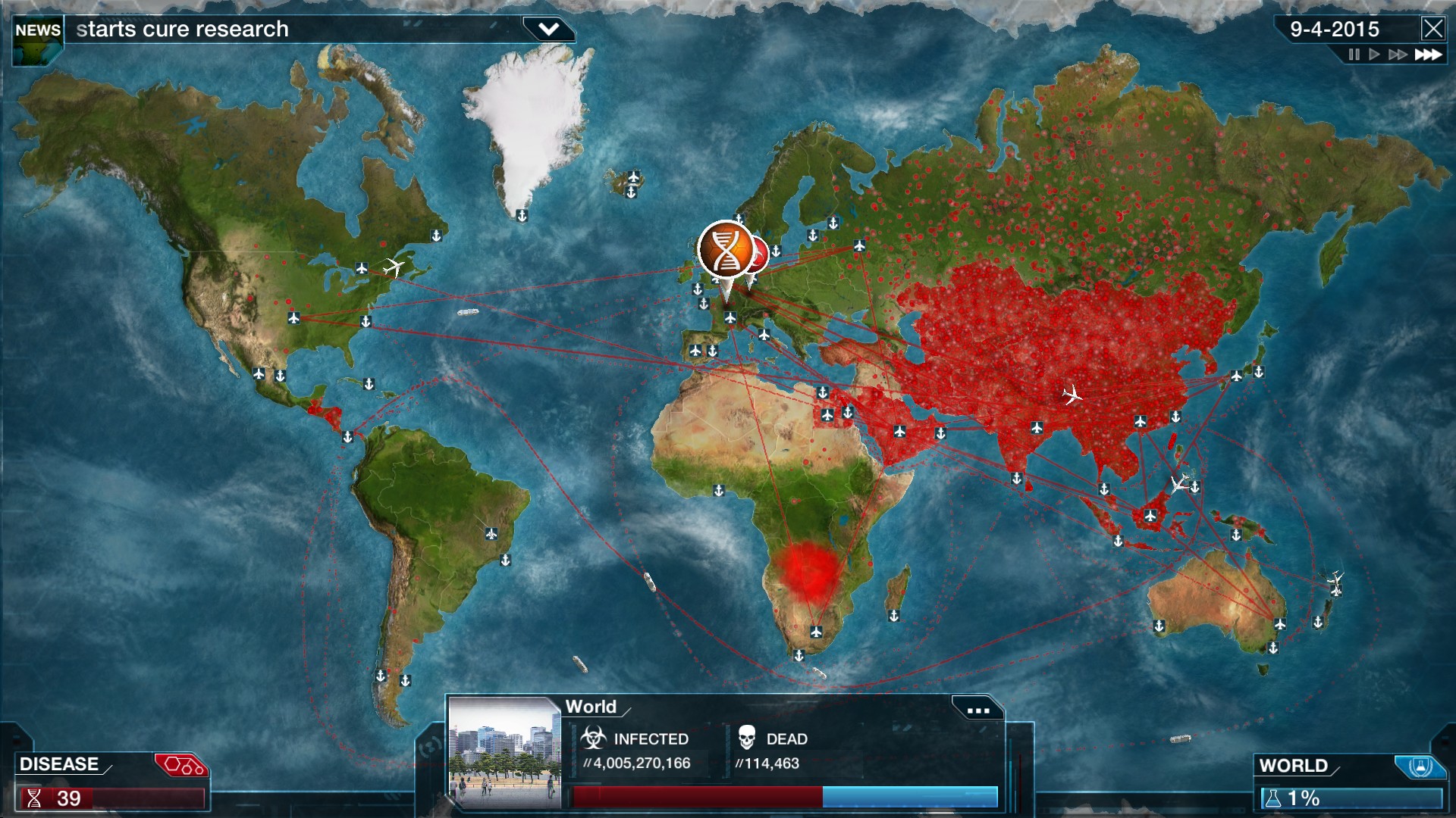 PC游戏《瘟疫公司:物竞天择/瘟疫公司:进化/Plague Inc: Evolved》中文+Build.21244809下载