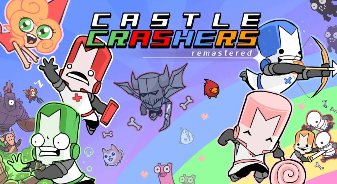 《城堡毁灭者 重置版 Castle Crashers Remastered》Switch美版中文NSP下载 – 含1.0.7补丁