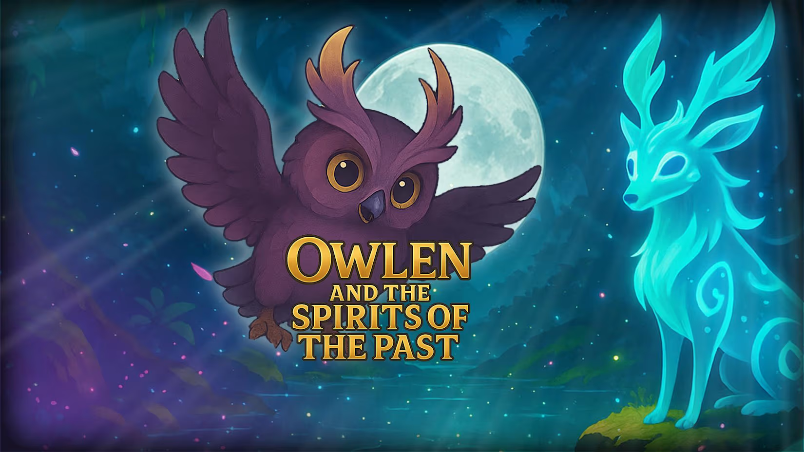 猫头鹰与过去的幽灵 .Owlen and the Spirits of the Past 英语