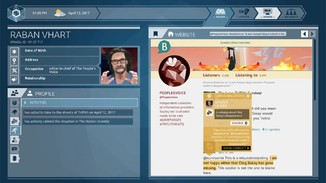 【美版】奥威尔 无知就是力量 .Orwell Ignorance is Strength 中文