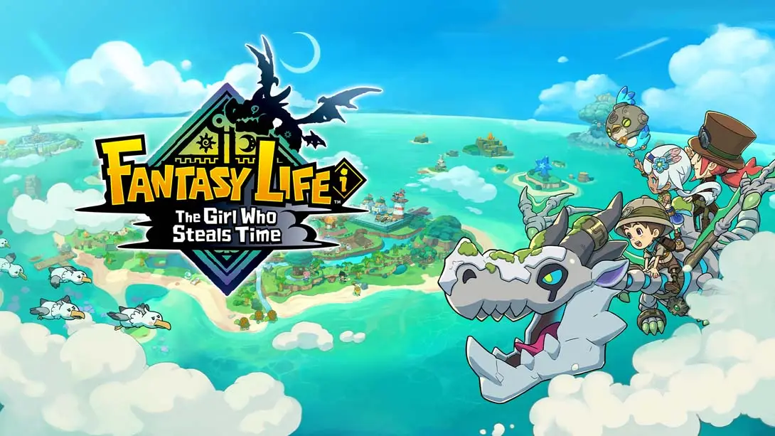【美版】幻想生活i 转圈圈的龙和偷取时间的少女 .FANTASY LIFE i: The Girl Who Steals Time 中文