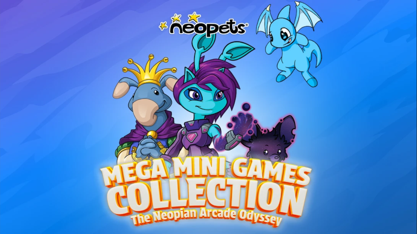【美版】尼奥宠物 – 超级迷你游戏合集 – 尼奥比亚街机探险 .Neopets – Mega Mini Games Collection – The Neopian A 中文