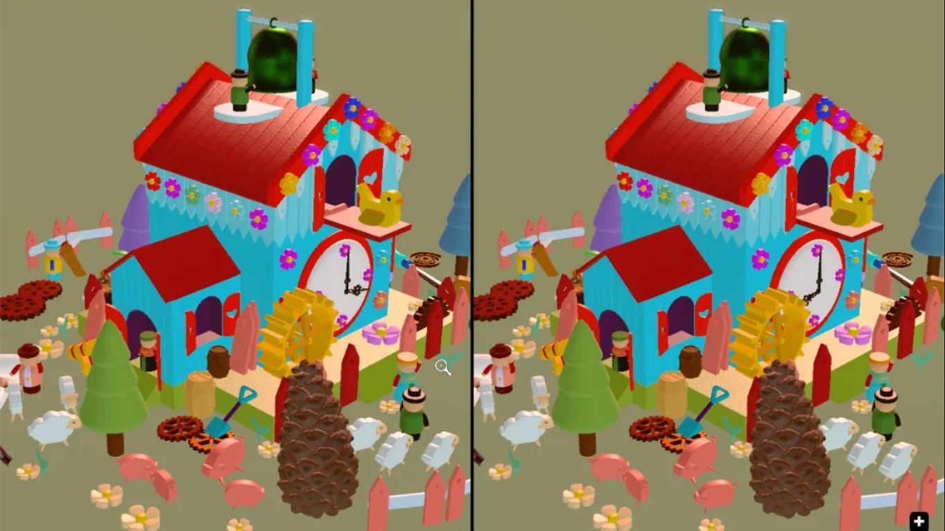 【美版】3D找茬2 .Tiny Lands 2 中文