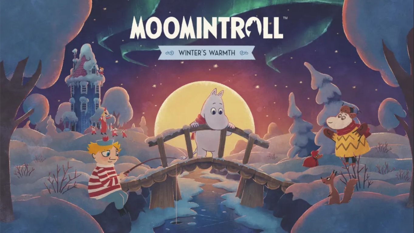 【美版】姆明 暖心冬日 .Moomintroll Winter’s Warmth 中文