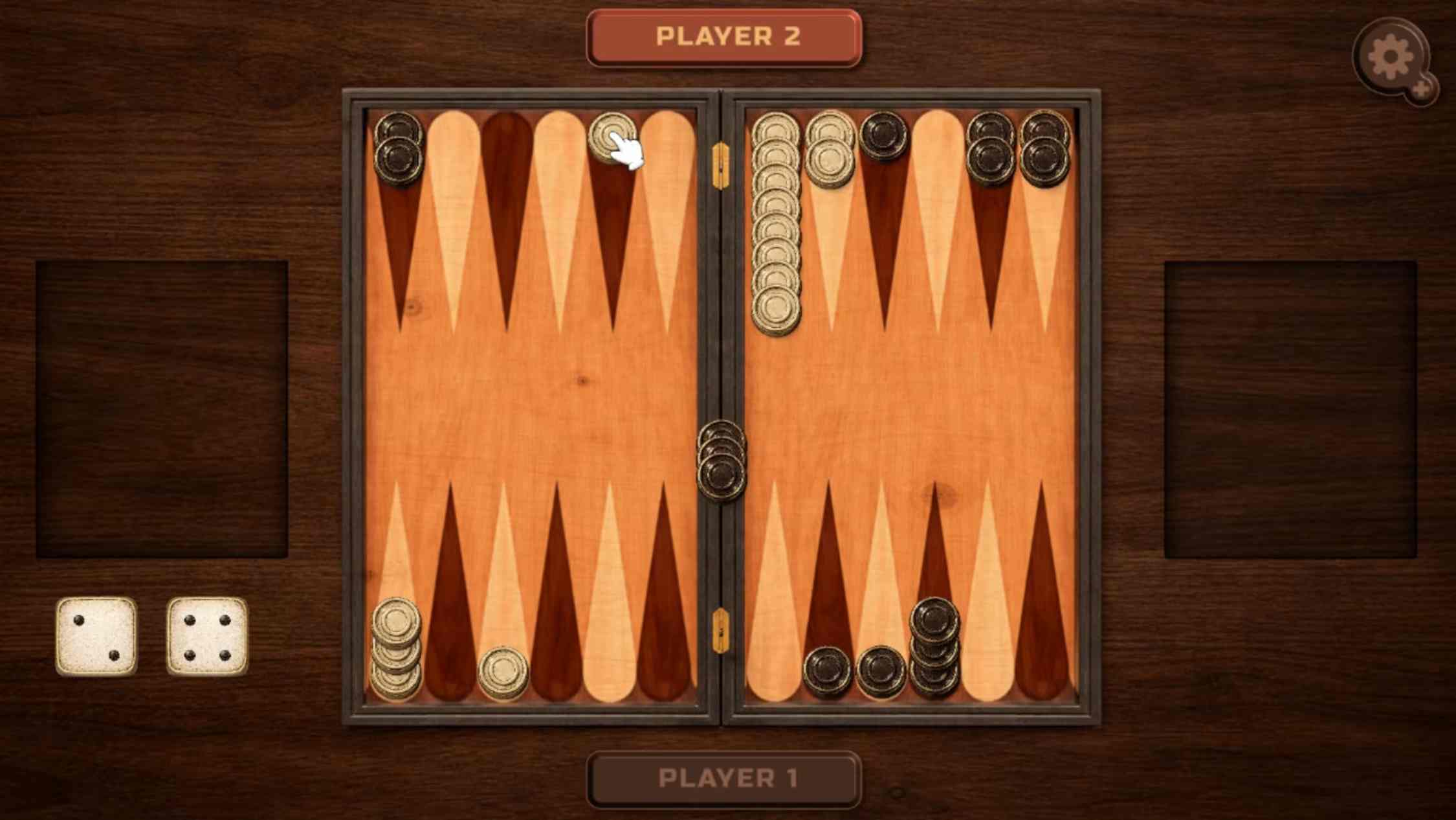 古董双陆棋 .Antique Backgammon 英语