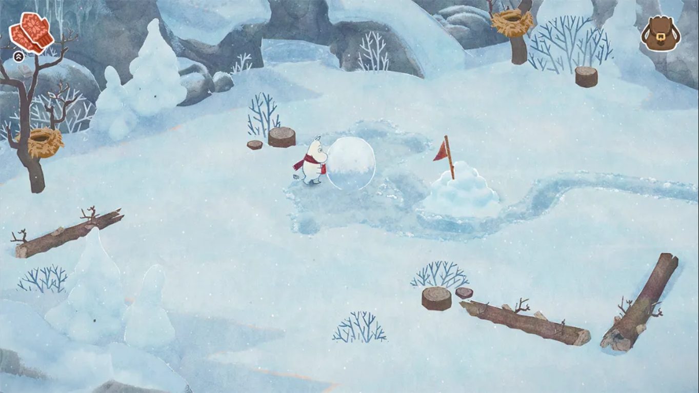 【美版】姆明 暖心冬日 .Moomintroll Winter’s Warmth 中文