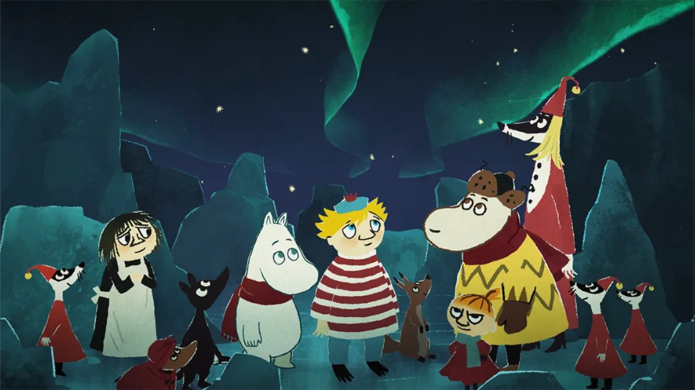 【美版】姆明 暖心冬日 .Moomintroll Winter’s Warmth 中文