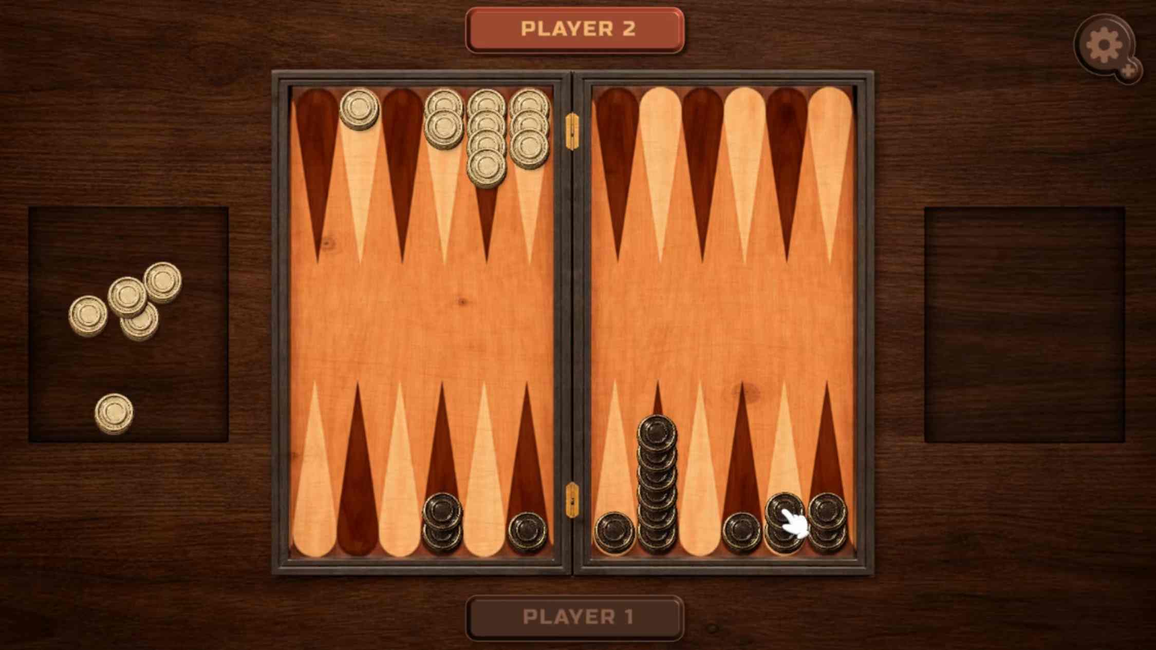 古董双陆棋 .Antique Backgammon 英语