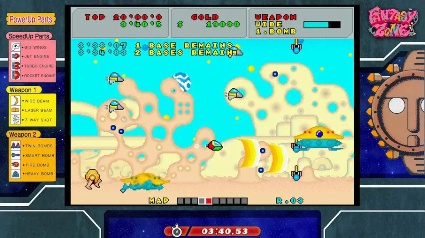 【美版】世嘉时代:梦幻地带 .SEGA AGES FANTASY ZONE 英语