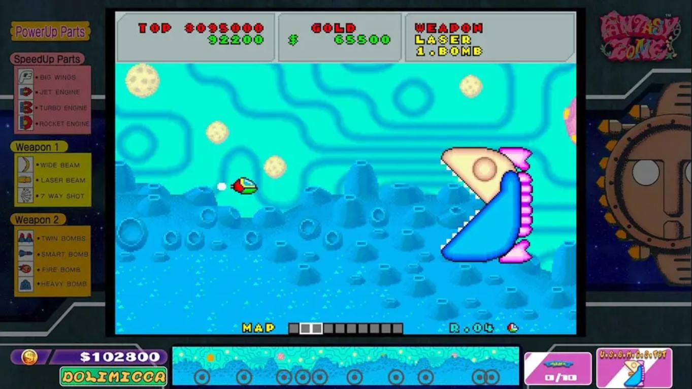 【美版】世嘉时代:梦幻地带 .SEGA AGES FANTASY ZONE 英语
