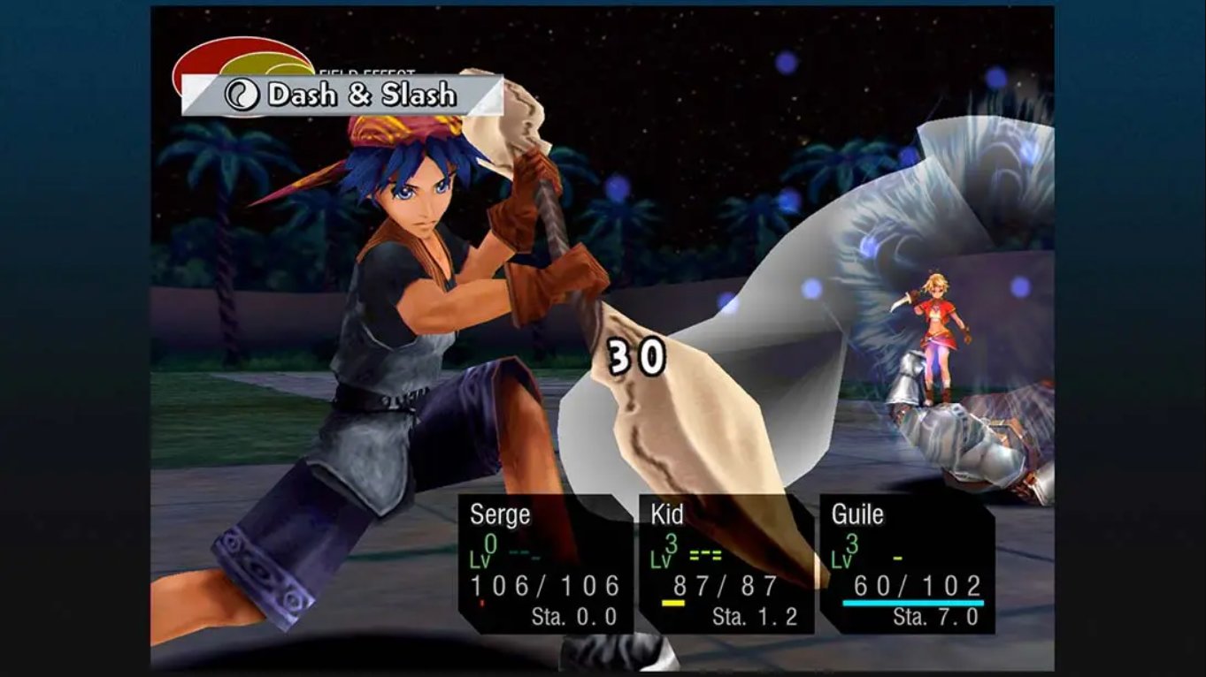 【美版】穿越时空：次元之旅 激进梦想家版 .CHRONO CROSS: THE RADICAL DREAMERS EDITION 中文汉化