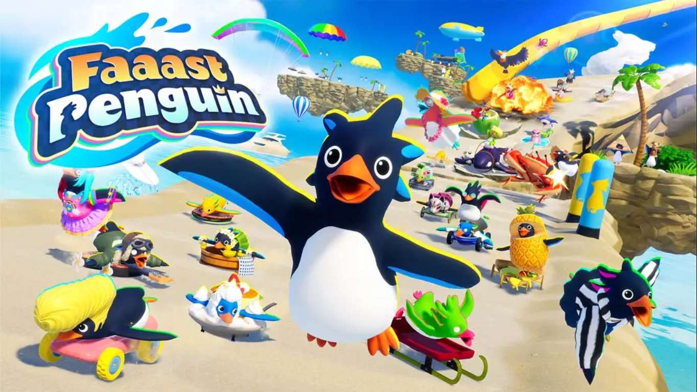 【美版】一鹅当先 .Faaast Penguin 中文