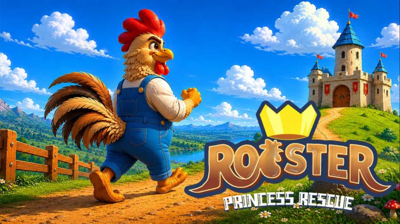 【日版】公鸡勇士：拯救公主 .Rooster: Princess Rescue 英语