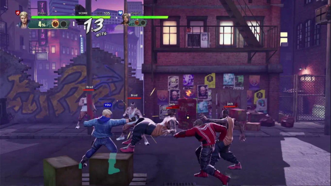 【美版】双截龙 再临 .Double Dragon Revive 中文