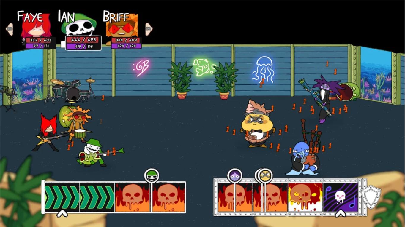 【美版】死亡鼓点:乐队之战 .Deathbulge Battle of the Bands 英语