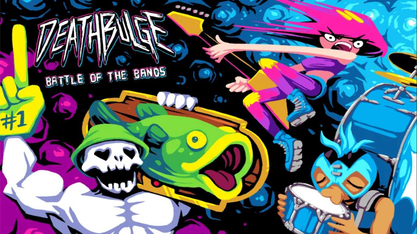 【美版】死亡鼓点:乐队之战 .Deathbulge Battle of the Bands 英语