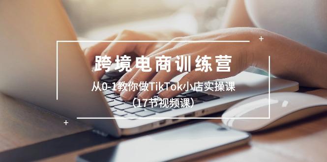 跨境电商训练营:从0-1教你做TikTok小店实操课(17节视频课
