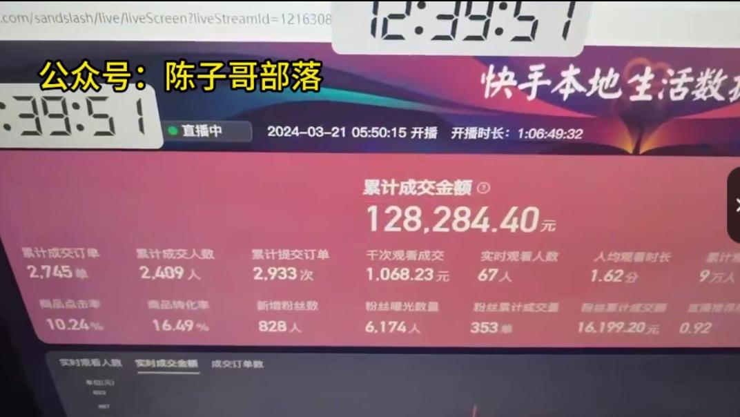 (9638期)快手无人团购带货野核玩法,一天4位数 无任何门槛