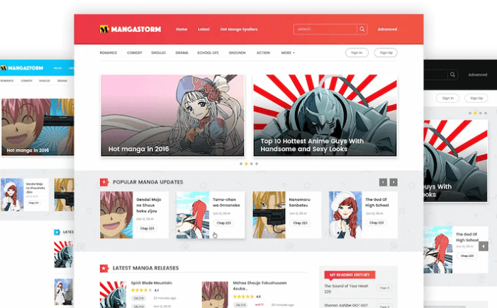 Madara 2.2.2.1主题源码 | 响应式WordPress漫画小说主题模板