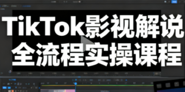 凌帧·TikTok影视解说全流程实操