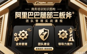 团队管理必学课程系列，阿里巴巴“腿部三板斧”