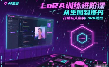 LoRA训练进阶课，从生图到炼丹，打造私人定制LoRA模型