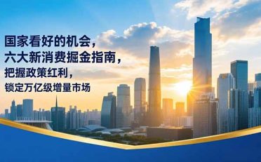 某付费文章：国家看好的机会，六大新消费掘金指南，把握政策红利，锁定万亿级增量市场