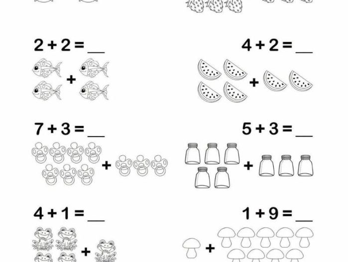 幼小衔接看图列式