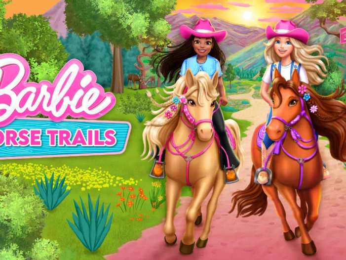 【美版】芭比马术小径 .Barbie Horse Trails 中文